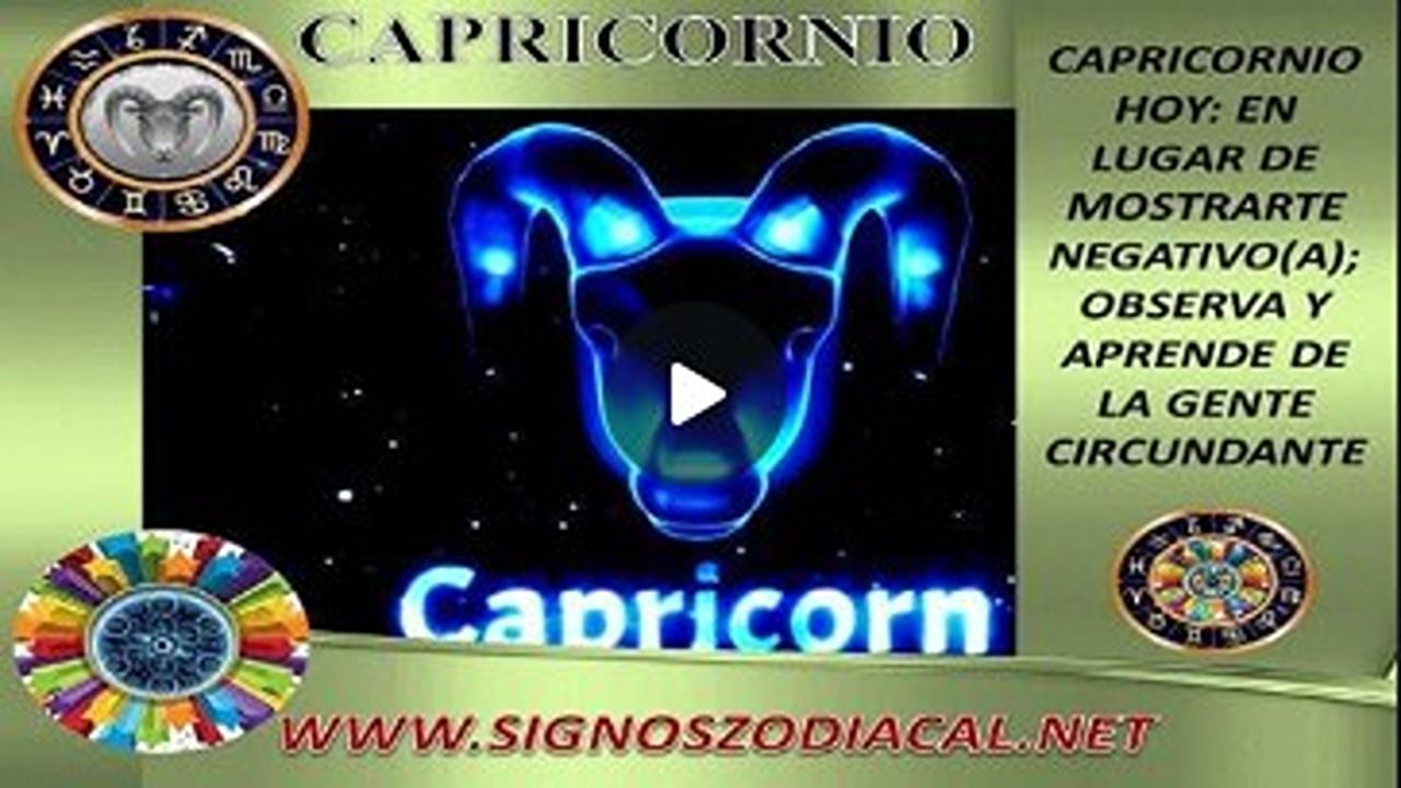 CAPRICORNIO HOY 9